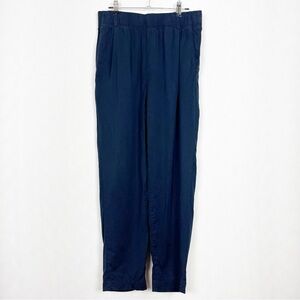 Gap Women’s Navy Blue High Rise Pants Trousers‎ Size 8 Lyocell 4-Pockets